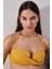 Amar U Twist Dokulu Sarı Bikini Üstü 16