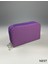Sunii Deri Mor 3 Fermuarlı Kalemlik, Cüzdan, Kadın Cüzdanı 2