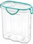 Kilitli Kapaklı Contalı Hava,su Sıvı Geçirmez 2,4 Litre Erzak Saklama KABI-SA590 5