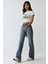 Kadın Straight Fit Denim Pantolon Kot 15