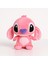 Stitch Peluş Oyuncak - Hediyelik Stitch Pembe - 25 cm 5
