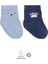Çocuk Bistyle Bear Penye Soket Çorap 2'li BS10116 Mavi 1