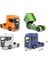 Scanıa Logolu Tır Maketi 4lü Set (Dorsesiz) 3