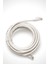 Cat6 Ethernet İnternet Kablosu 3 Metre – RJ45 Uçlu Yüksek Hızlı Ağ Bağlantı Kablosu (Beyaz) 2