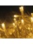 10 Metre 100 Ledli 8 Fonksiyonlu Dekoratif Lambader Sarı Lamba 3