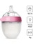 Anne Bebek Pembe Silikon Antikolik Biberon 150 ml 0-3 Ay Anne Göğsü Hissi 1