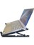 Katlanabilir, Çelik Laptop Standı Soğutucu Yükseltici Notebook/Dizüstü/Tablet, Tüm Ekranlarla Uyumlu 2