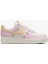 Air Force 1 '07 Lüx Kadın Deri Pembe Spor Ayakkabı Sneaker IB2574 5