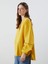 Yeni Sezon Kaçık Yaka Oversize Kadın Bluz 1