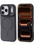 Apple iPhone 17 Pro Max Kılıf M-Safe Şarj Özellikli Kamera Standlı Zore Notron Kapak 2