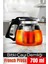 Süzgeçli French Press Cam Demlik 700 Ml Bitki Çayı Demliği 1