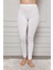 - Penye Likralı Tayt Beyaz 3