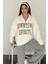 Kadın Fermuarlı Baskılı Sweatshirt – Downtown Energy 4