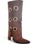 Zinnia Kahverengi Süet Kadın Çizme 3