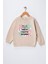 Kız Çocuk " Kuran Hayatın Rehberi" Baskılı Pamuklu Sweat 1