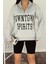 Kadın Fermuarlı Baskılı Sweatshirt – Downtown Energy 6