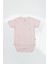 Bistyle Organik Natural Basic Style Kruvaze Yarım Kol Body BS17101 Pembe 1