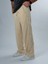 Oversize Bej Erkek Baggy Pantolon COC2546 2