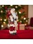 Yılbaşı Noel Baba Büyük Boy Oyuncak Yeni 2026 24X18X45CM Kızaklı Kemerli 2