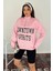 Kadın Fermuarlı Baskılı Sweatshirt – Downtown Energy 4