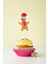 Chrıstmas Cupcake Pasta Süsü Kürdan 10 Adet Kişiye Özel Pasta Süsü 1