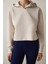 Bej Modal Kapüşonlu Sweatshirt 2