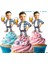 Doğum Günü Eğlence Süs Cupcake Süs (10ADET) 1