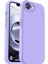 Apple iPhone 16E Uyumlu Silikon Kılıf - Pastel Renk Tonu Esnek Tam Koruma Kapak - Lila 1