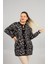 Konfor ve Şıklığı Birleştiren Leopar Desenli Triko Tunik 5