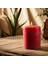 Soya Parafinli Kırmızı (1 Adet) 100 Saat Yanma Süreli Çap:10 cm Boy:15 Silindir Blok Mum Kırmızı 3