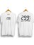 299 Km Let's Race / Siyah-Beyaz Tshirt 1