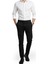 Siyah Esnek Kumaş Slim Fit Beli Lastikli Günlük Spor Pantolon 2601070 1