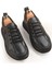 Erkek Siyah Hakiki Deri Ortopedik Taban Rahat Günlük Spor Ayakkabı Sneaker 2509965 5