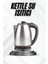 Kettle Su Isıtıcı C F Priz Uyumlu 220 - 240 V Paslanmaz Çelik Kablolu 2