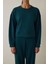 Koyu Yeşil Modal Şardonlu Sweatshirt 2