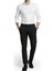 Erkek Siyah Likralı Gofre Kumaş Beli Lastikli Ipli Slim Fit Günlük Pantolon 2600650 1