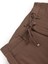 Kahve Esnek Kumaş Slim Fit Beli Lastikli Günlük Spor Pantolon 2601070 4
