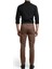 Kahve Esnek Kumaş Slim Fit Beli Lastikli Günlük Spor Pantolon 2601070 2