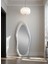 Nero Dalgalı Çerçeveli 165X65 cm Oval Boy Aynası 3