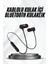 Bluetooth Bağlantılı Kablolu Mıknatıslı Sport Kulaklık 1
