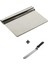 Hamur Şekillendirme Spatula ve Metal Kazıyıcı + Hamur Dağıtıcı Huni - 2li Set - 76532Y 2