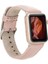 Apple Watch Uyumlu Deri Kordon 42-44-45MM Nu2 Pembe 1