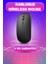 Kablosuz Mouse Fare Şarjlı Bluetooth Wireless Çift Modlu Sessiz - I27H34N9-6A57VS 1