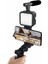 Telefon Tutucu Mini Mikrofonlu Tripod Vlog Çekim Video - I59H45N9-6A31VS 3