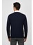 Erkek V Yaka Triko Kazak Çelik Örgü Regular Kalıp BGL-ST04838 3