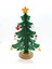 22.5 cm Ahşap Masa Üstü Yılbaşı Ağacı | Dekoratif Mini Noel Çam Ağacı | Ofis Süsü 3
