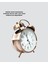 Retro Tarz Bronz Dekoratif Masa Saati Metal Gövde Yüksek Sesli Alarm - N033J060-M63033 2