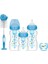 Dr Brown's Geniş Ağız Anti Kolik Options+ Pp Biberon Hediye Seti Mavi 1