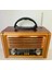 RT-871 Ahşap Görünümlü Nostaljik Radyo 3