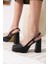 Karmen Siyah Kadın Topuklu Ayakkabı 2